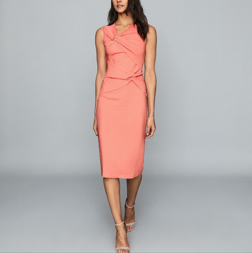 Reiss Coral Midi Dress